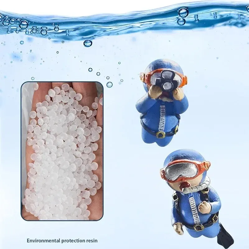 Fish Tank Diver Ornaments Land - Aquarium Plant Live ulasan dan harga