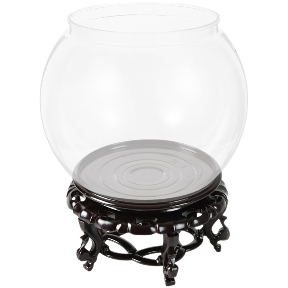 1Set Stable Transparent Fish B - Planted Aquarium Bowl ulasan dan harga
