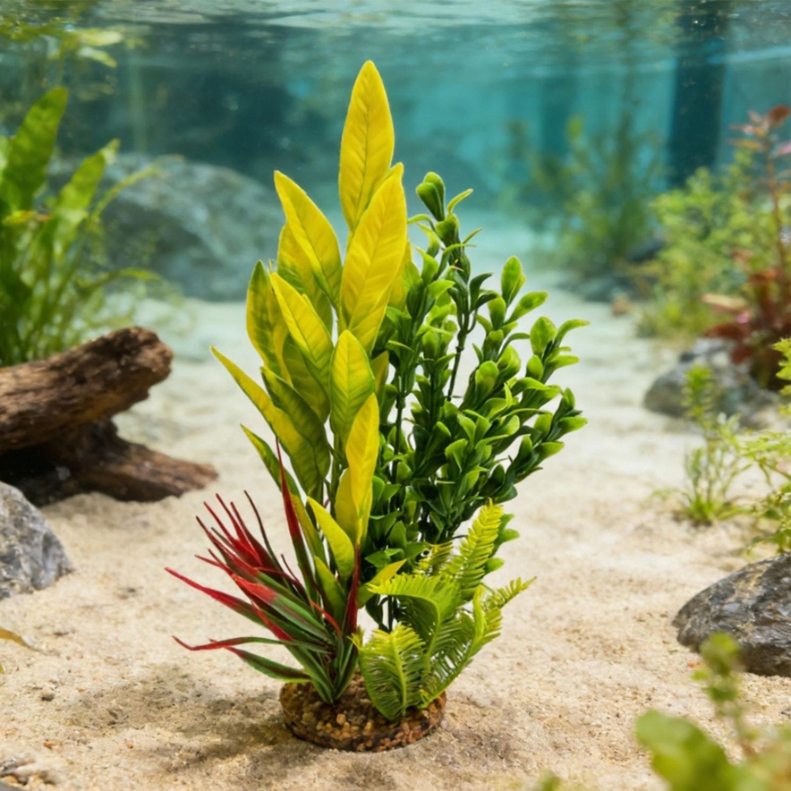 Aquarium Plants Artificial Shr - Planted Aquarium For Betta ulasan dan harga