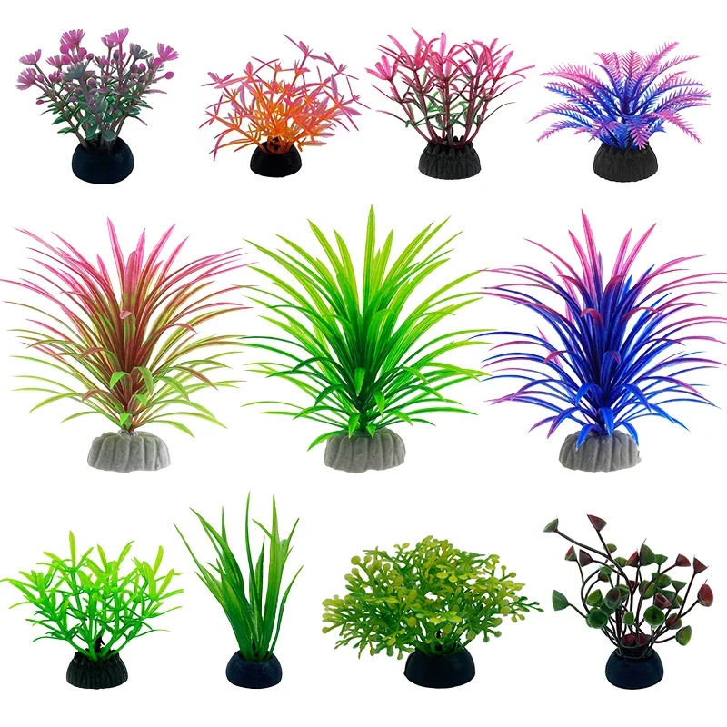PVC Aquarium Decorative Simula - Aquarium Plant Live ulasan dan harga
