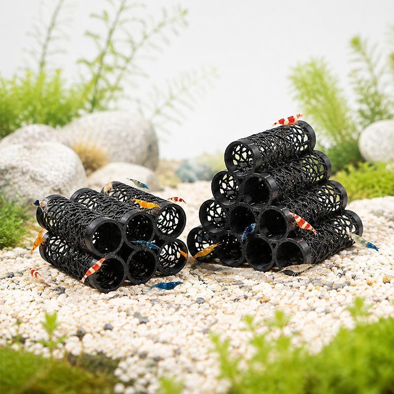 3/6/9/10Pcs 3D Printed Fish Sh - Planted Aquarium For Betta ulasan dan harga