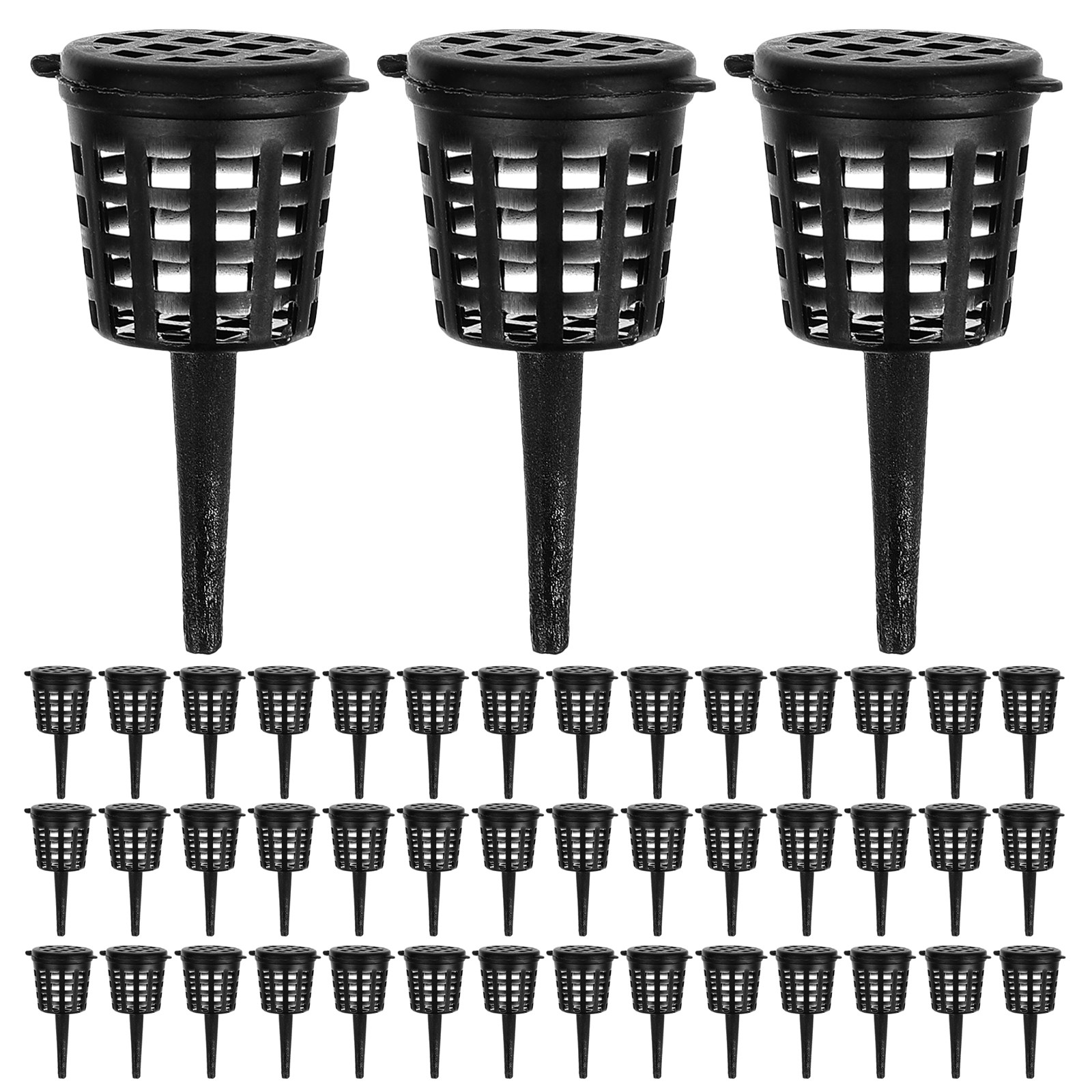 180Pcs Plastic Fertilizer Bask - Aquarium Plants ulasan dan harga