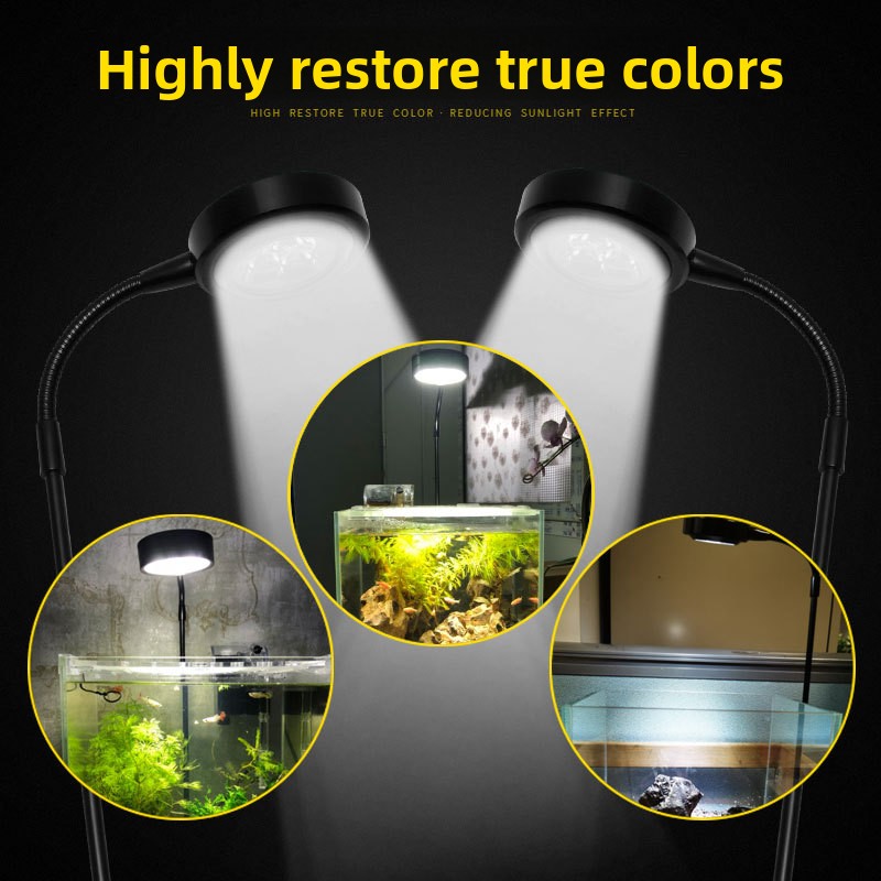 USB Timed Dimming Ultra-White  - Aquarium Plant On Wood ulasan dan harga