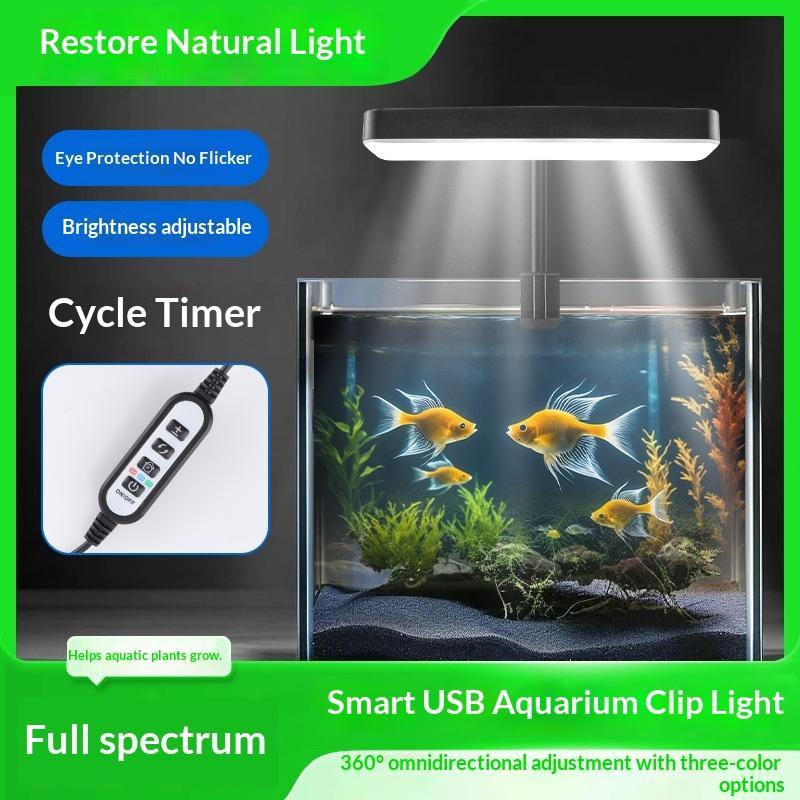 Full Spectrum LED Aquarium Lig - Aquarium Plants ulasan dan harga