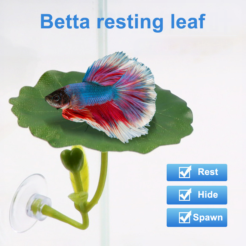 1 Pc For Betta Fish Stress-Red - Planted Aquarium For Betta ulasan dan harga