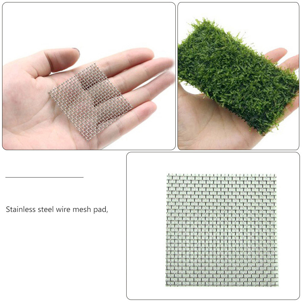 15Pcs Stainless Steel Mesh Pad - Aquarium Plants ulasan dan harga